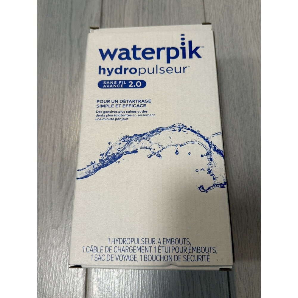 Waterpik Cordless Advanced 2.0 Water Flosser Portable For Teeth, Gums Braces NIB